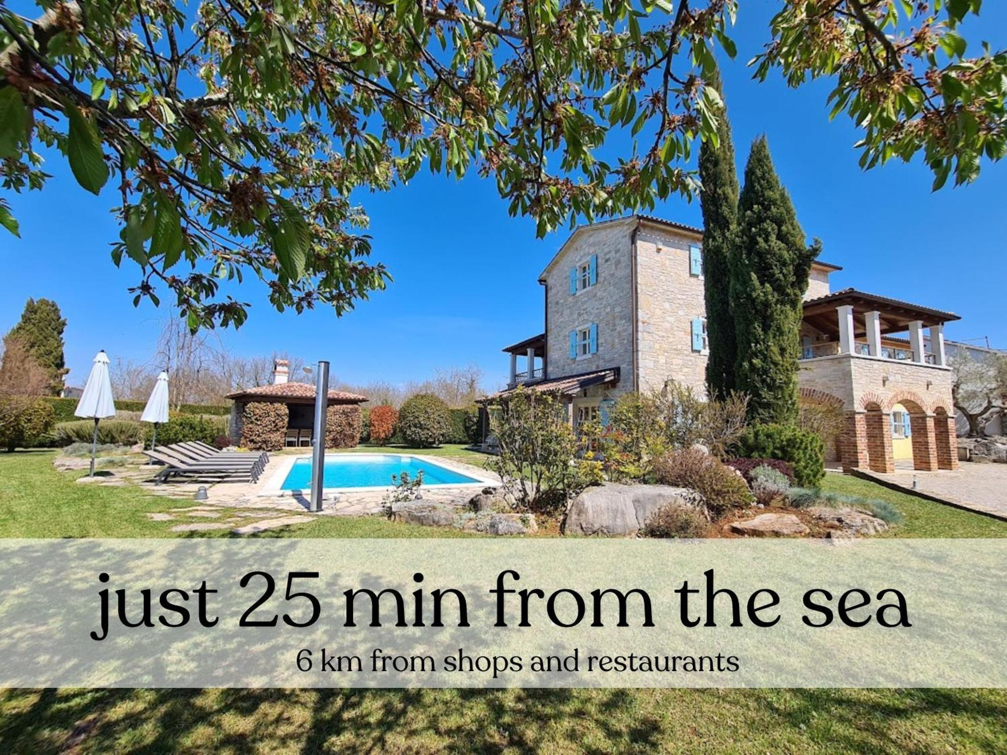 Villa Paolina With Hot Tub Višnjan المظهر الخارجي الصورة
